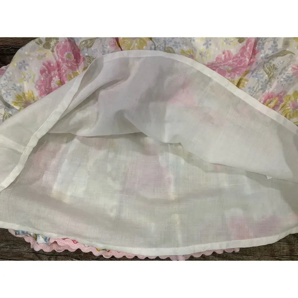 Cynthia Rowley Girls Floral Dress And Purse Set Spring Easter Size 24 Months - Picture 6 of 14